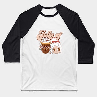 Jolly Af Christmas Baseball T-Shirt